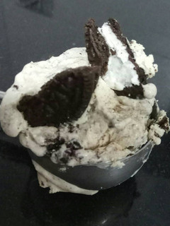 Una foto de Helado de oreo
