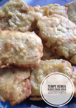 Foto resep Tempe Kemul Kunyit Daun Jeruk