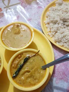 कड़ी पकोड़ा विथ राइस (Kadi pakoda with rice recipe in hindi) रेसिपी मुख्य फोटो