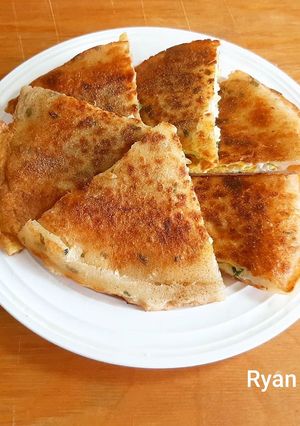 蔥蛋餡餅 的食譜成品照片