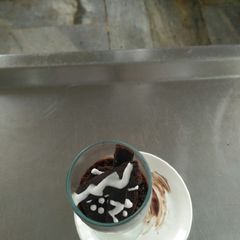 Chocolate mousse A picture of Chocolate mousse.