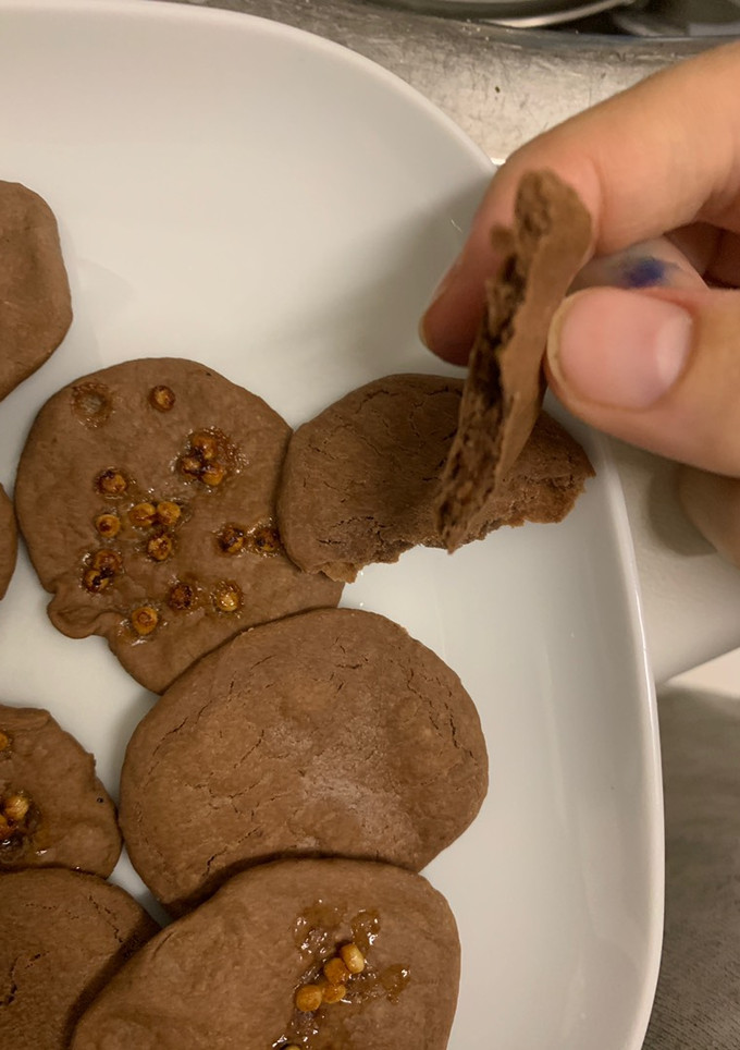Una foto de Galletas saludables de chocolate