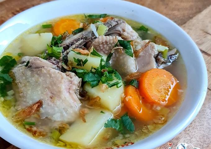 Resep Sop Ayam Kampung Oleh Lin Fangfei Cookpad