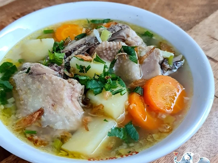 Langkah Mudah untuk Membikin Resep Sop Ayam Kampung yang Sempurna Anti Ribet, Mantap