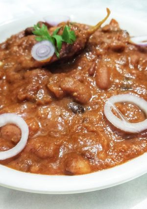 A picture of Rajma Curry.