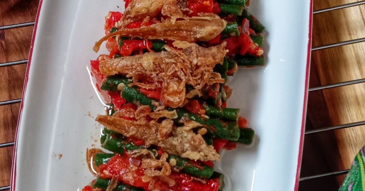 Sambalado Kacang Panjang (Masakan Padang)