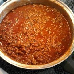 A picture of Old Time Hot Dog Sauce.