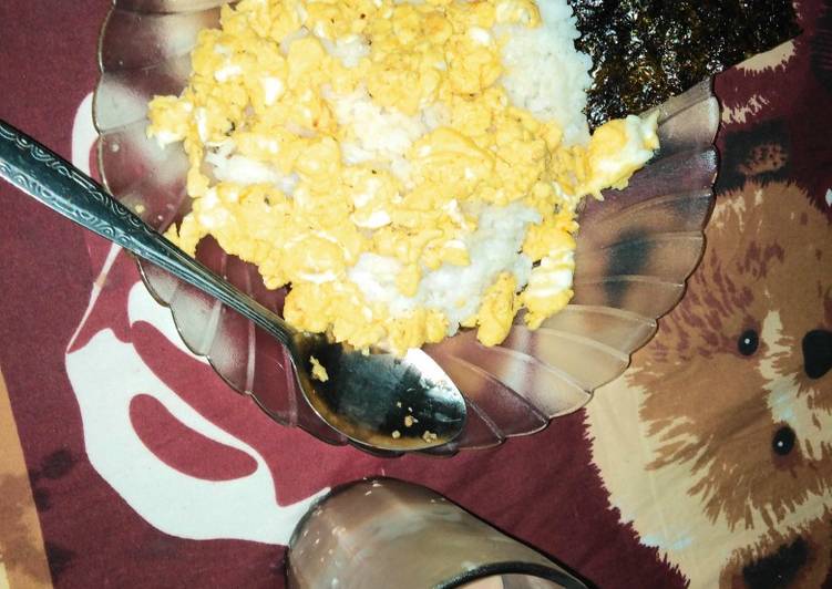 makanan Scramble egg ala-ala Jadi, Enak Banget