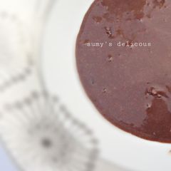 A picture of Chocolate sauce.