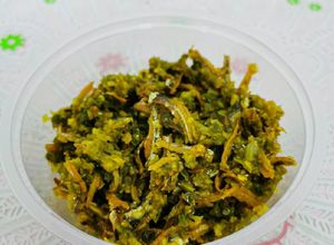 Gambar Sambal ikan bilis hijau