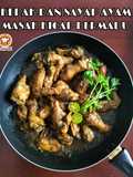 Kepak Dan Sayap Ayam Masak Kicap Bermadu