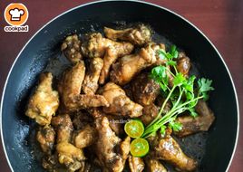 Kepak Dan Sayap Ayam Masak Kicap Bermadu