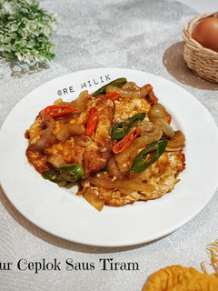 Foto resep 338.Telur Ceplok Saus Tiram
