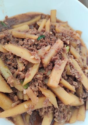 Foto resep Kentang daging sapi cincang