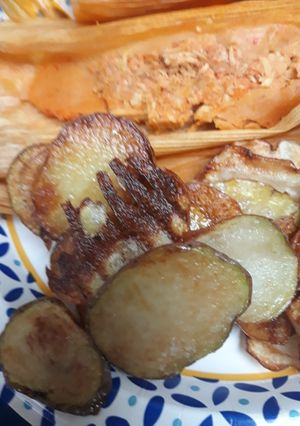 A picture of Mixed potatoes in Duck Fat.