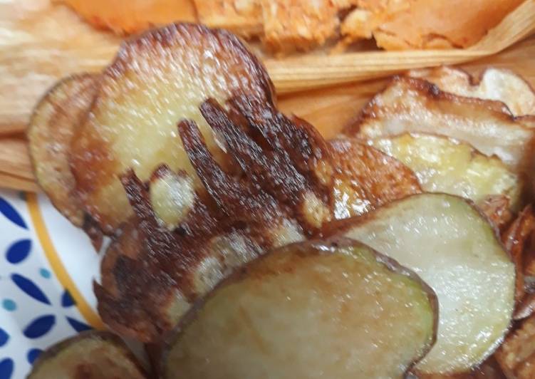 Mixed potatoes in Duck Fat