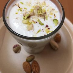 Dry fruit Lassi A picture of Dry fruit Lassi.