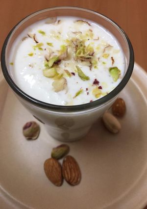 A picture of Dry fruit Lassi.
