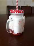 Leche de fresa coreana aesthetic
