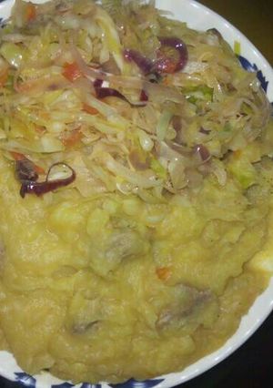 A picture of Mashed Matoke.
