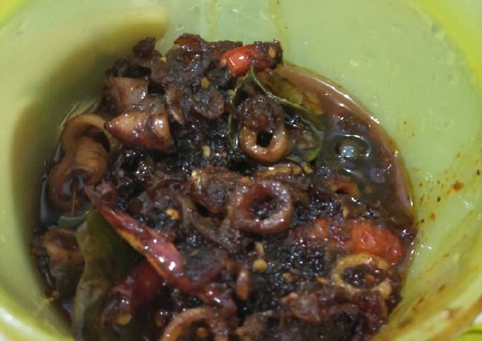 Sambel cumi asin gurih