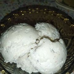 A picture of Coconut ice cream.