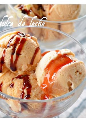 Foto principal de Helado de dulce de leche (Thermomix)