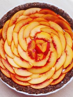 Nyers nektarin süti recept fotója