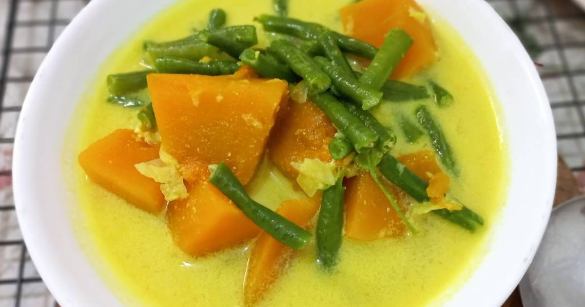 Resep Sayur Lodeh Labu Kuning Kacang Panjang Oleh Siska Dian Fitriana