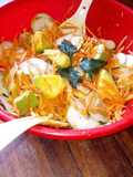 Ensalada tropical refrescante