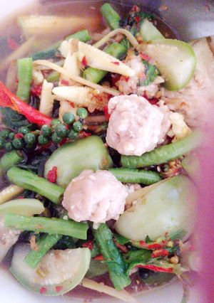 รูปของ แกงป่าหมูสับ