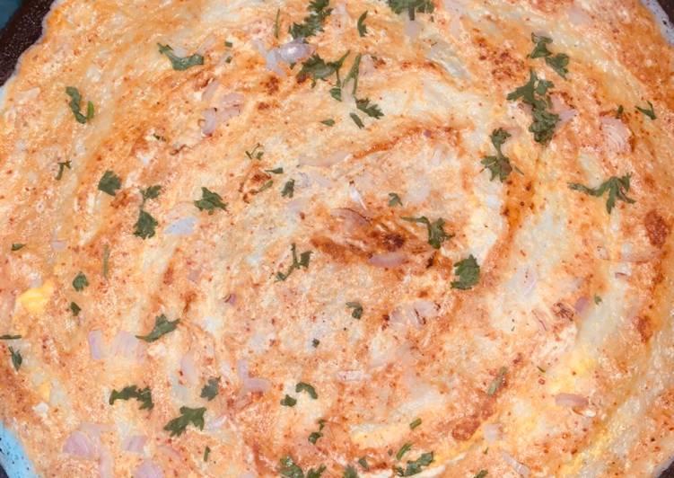 How to Make Perfect Andhra spicy egg dosa