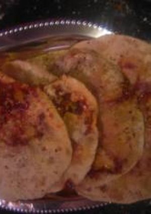A picture of Ginger paratha.