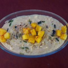 A picture of Mango kheer.