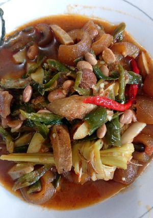 Foto resep Tauco kikil + jengkol pedas gindang