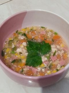 Foto resep Sup jagung