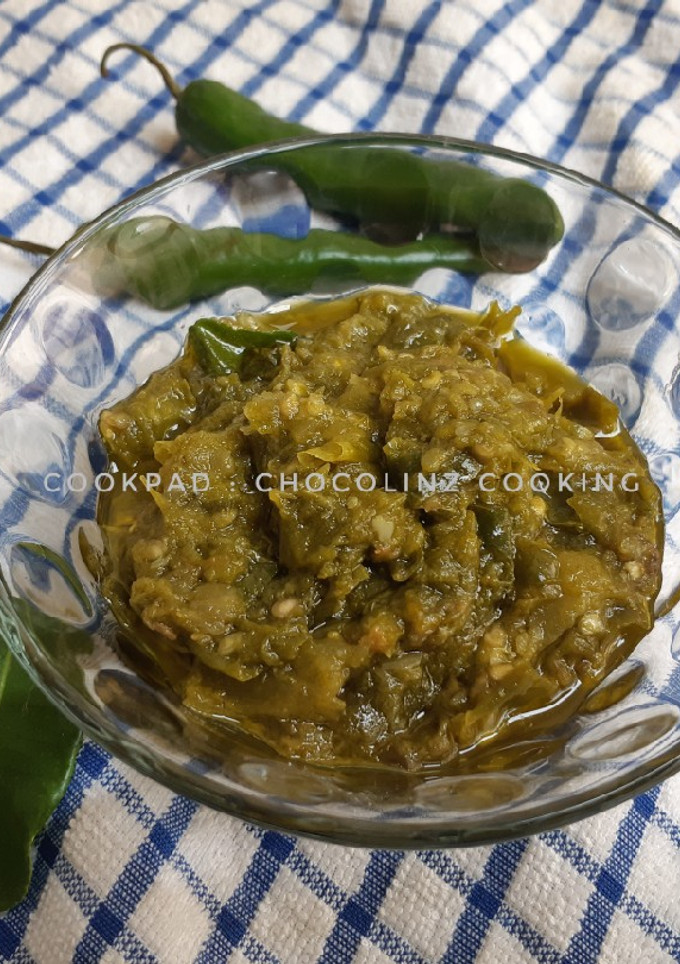 Foto resep [8] Sambal Cabe Ijo