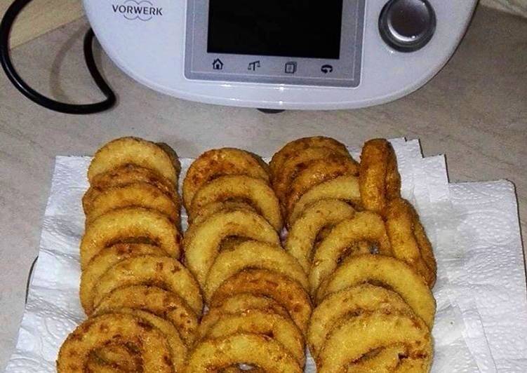 Simple Way to Prepare Fatto in casa Anelli di cipolla 🧅