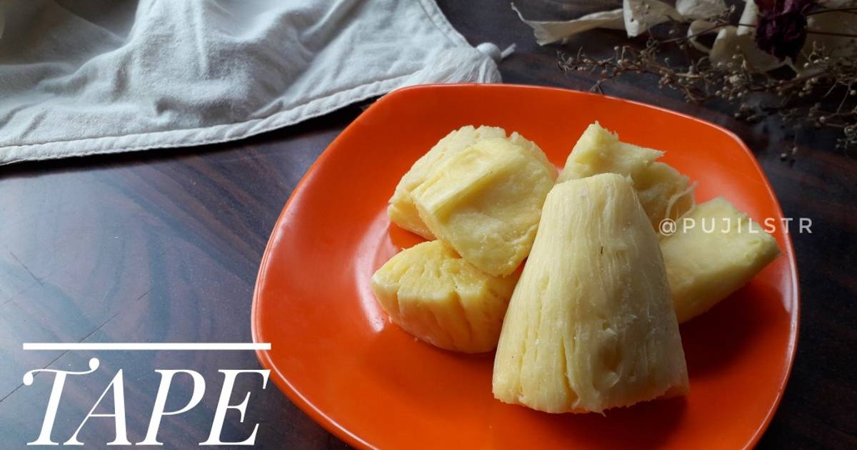 Resep Tape Singkong (Poteng) oleh pujilstr Cookpad
