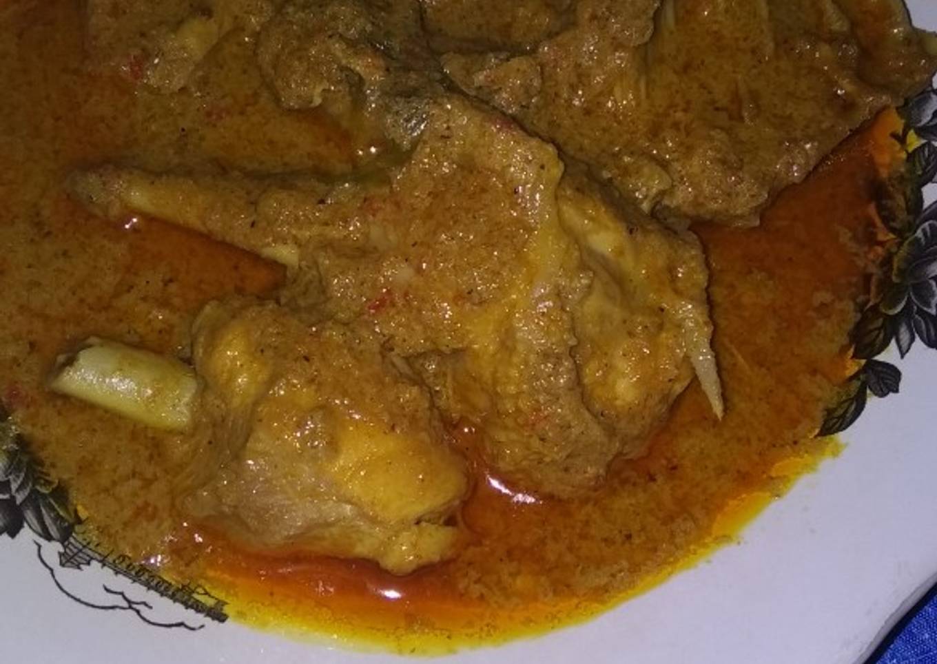 Rendang ayam kampung