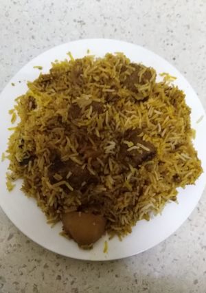 A picture of Kofta Biryani #Kokab&Cookpad.
