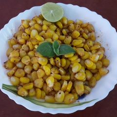 A picture of Masala sweet corn.