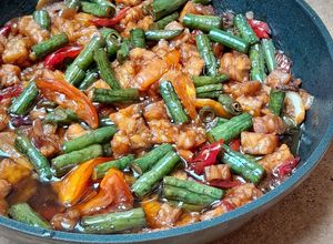 Foto resep Oseng Kecap Tempe & Kacang Panjang