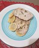Albacora al limón