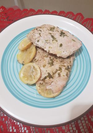 Una foto de Albacora al limón