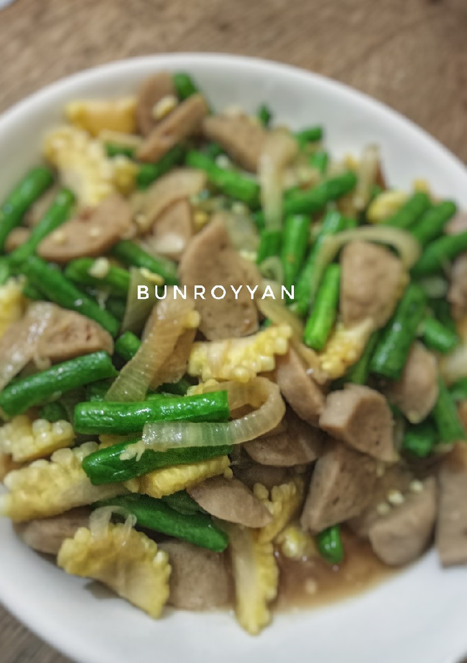 Foto resep Oseng buncis putren