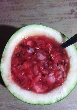 Foto resep Es Semangka Sederhana#BikinRamadanBerkesan