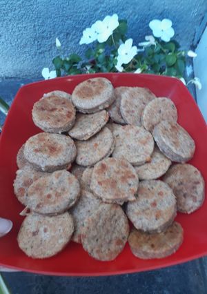 Una foto de Bizcochitos integrales (con queso y orégano)