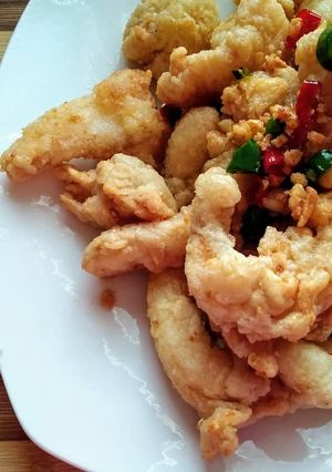 Foto resep Cumi goreng tepung cabe garam