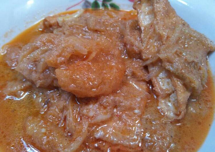 Sayur Tahu Krecek Labu Siam